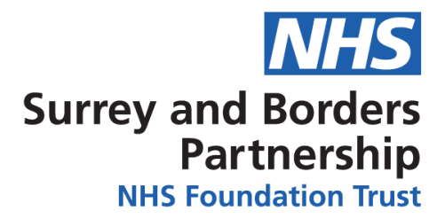 NHS Surrey and Borders Partnership NHS Surrey and Borders Partnership